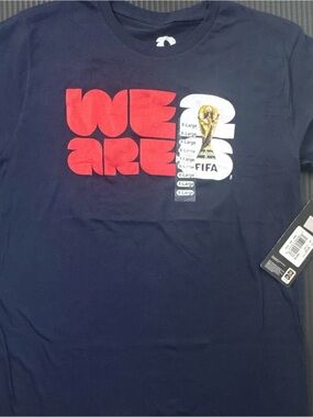 'FIFA We Are' Navy Blue Graphic T-Shirt